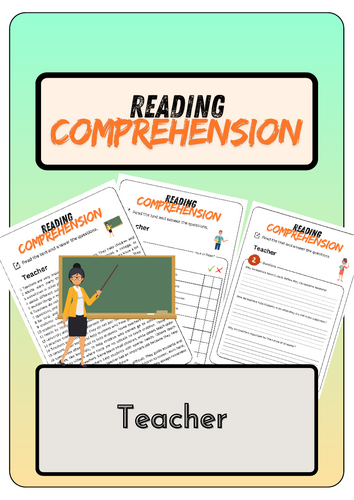 Reading Comprehension - Teacher + Solutions