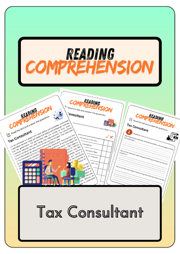 Reading Comprehension - Tax Consultant + Solutions