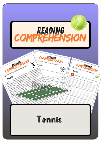 Reading Comprehension - Tennis + Solutions