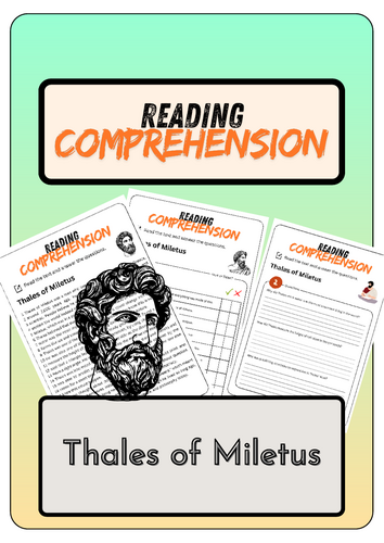 Reading Comprehension - Thales of Miletus + Solutions