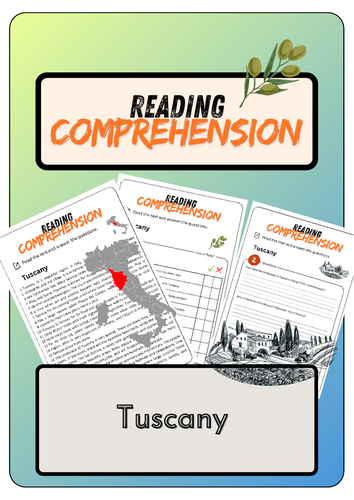 Reading Comprehension - Tuscany + Solutions