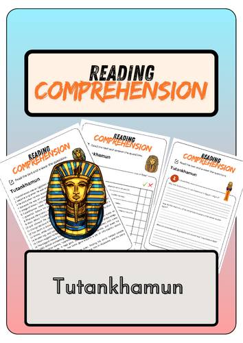 Reading Comprehension - Tutankhamun + Solutions