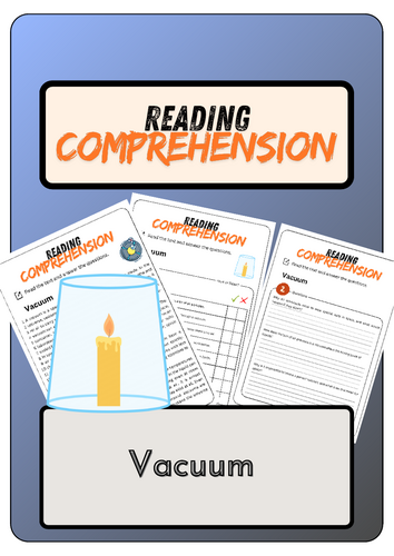 Reading Comprehension - Vacuum + Solutions