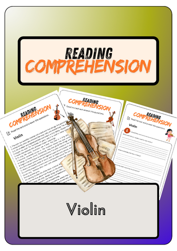 Reading Comprehension - Violin + Solutions