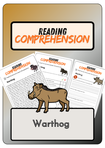 Reading Comprehension - Warthog + Solutions