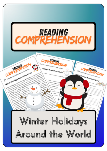 Reading Comprehension - Winter Holidays Around the World + Solutions