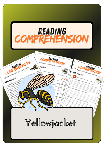 Reading Comprehension - Yellowjacket + Solutions