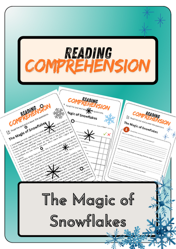 Reading Comprehension - The Magic of Snowflakes + Solutions
