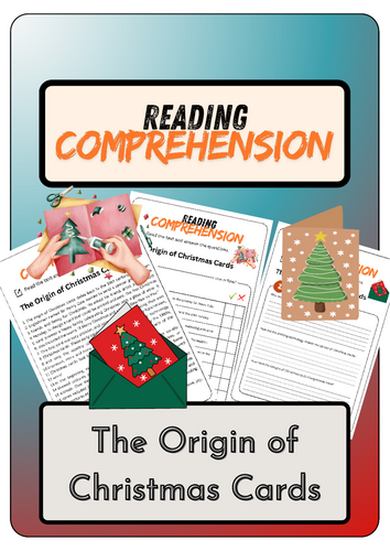 Reading Comprehension - The Origin of Christmas Cards + Solutions