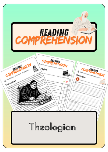 Reading Comprehension - Theologian + Solutions
