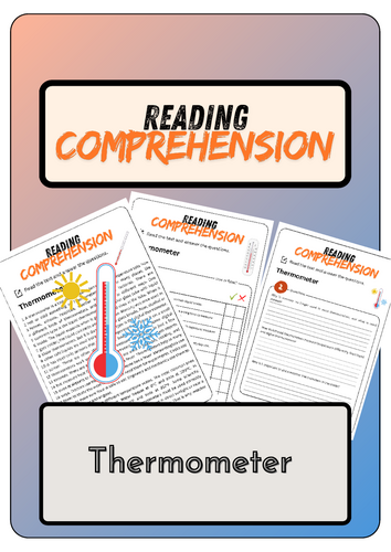 Reading Comprehension - Thermometer + Solutions