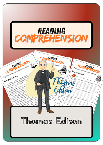 Reading Comprehension - Thomas Edison + Solutions