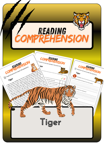Reading Comprehension - Tiger + Solutions