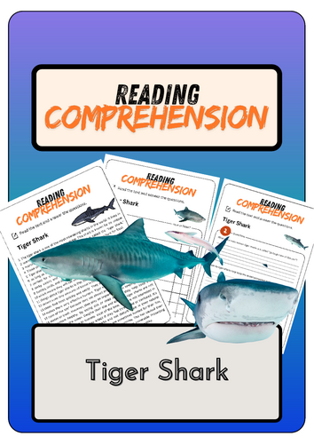 Reading Comprehension - Tiger Shark+ Solutions