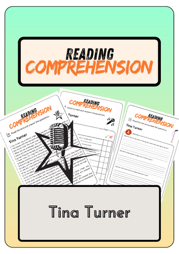 Reading Comprehension - Tina Turner + Solutions