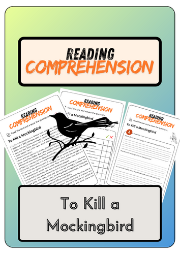 Reading Comprehension - To Kill a Mockingbird + Solutions