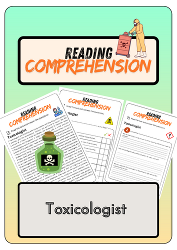 Reading Comprehension - Toxicologist + Solutions