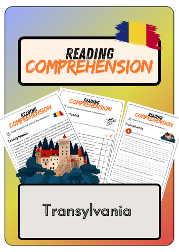 Reading Comprehension - Transylvania + Solutions