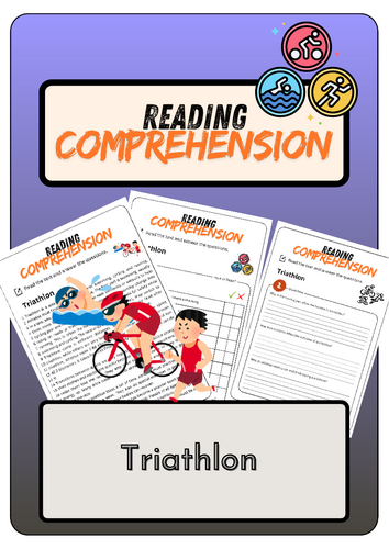Reading Comprehension - Triathlon + Solutions