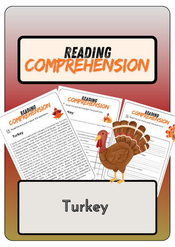 Reading Comprehension - Turkey + Solutions