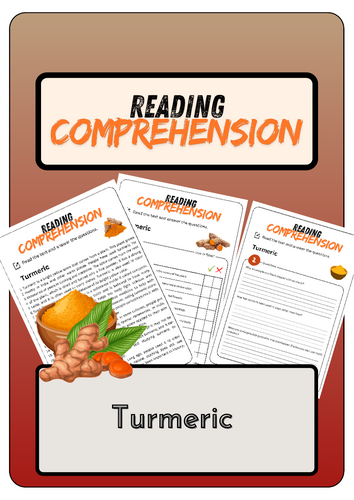 Reading Comprehension - Turmeric + Solutions