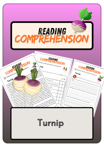 Reading Comprehension - Turnip + Solutions