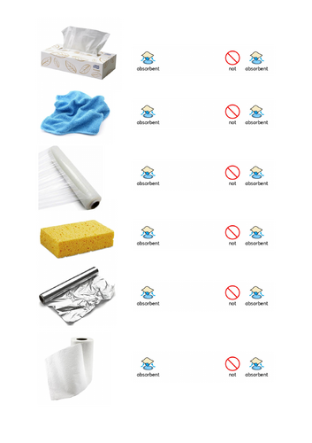 absorbency materials