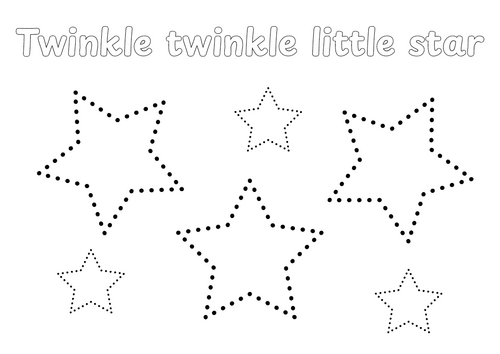 Twinkle Twinkle pencil control