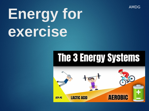 Energy Systems notes and ppt