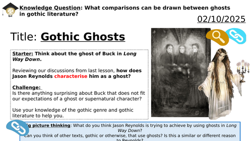 Comparing Ghosts in Gothic Literature