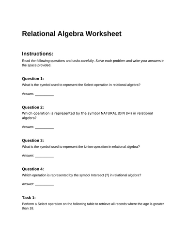 AAQ BTEC L3 IT Unit 4 Relational Database Development