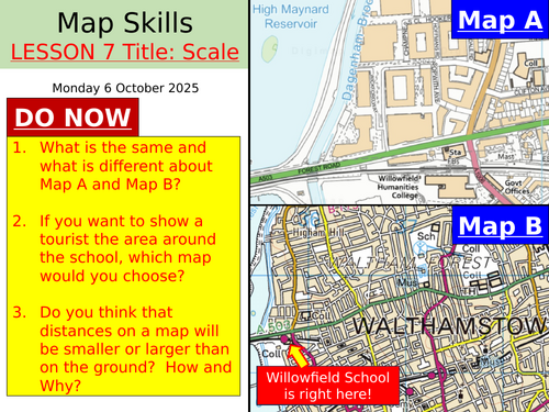 L7 Scale and distance - detailed (Map Skills)