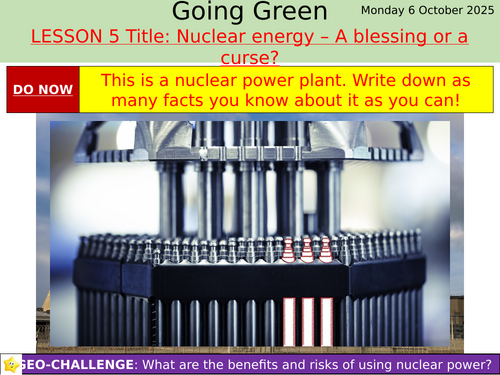 L5 Nuclear energy - A blessing or a curse (Energy)