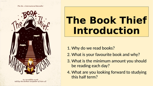 The Book Thief KS3 SOW