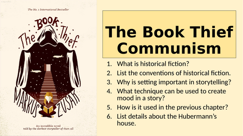 The Book Thief - Communism (Writing to explain)