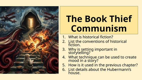 The Book Thief - Communism (Writing to explain)