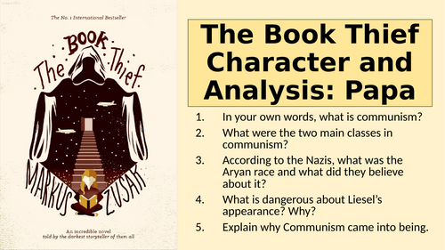 The Book Thief - Character and Analysis: Papa