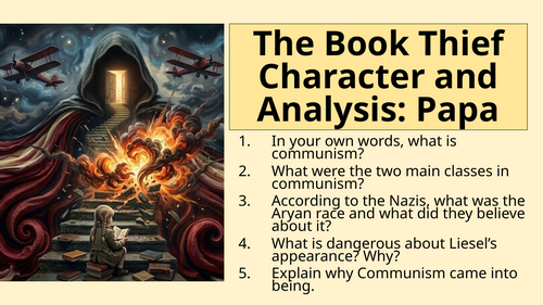 The Book Thief - Character and Analysis: Papa