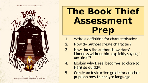 The Book Thief - Assessment Prep and Assessment