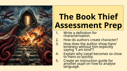 The Book Thief - Assessment Prep and Assessment