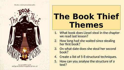 The Book Thief - Themes and Letter Writing