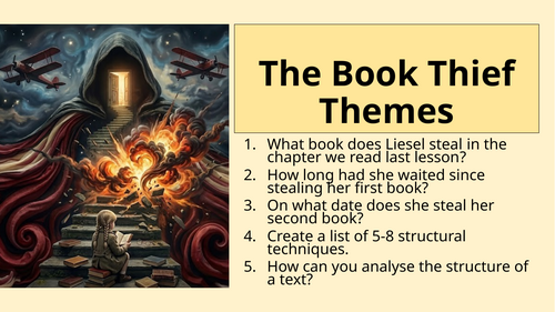 The Book Thief - Themes and Letter Writing