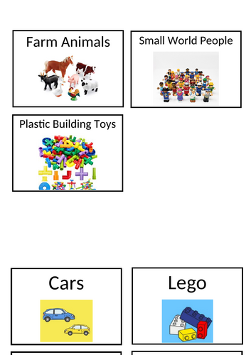 Classroom Labels EYFS