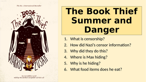 The Book Thief - Summer and Danger
