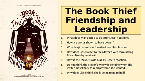 The Book Thief - Friendship and Leadership