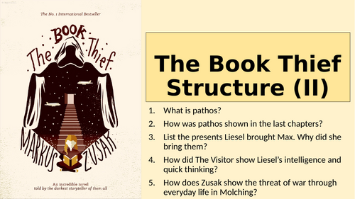 The Book Thief - Structure (II)
