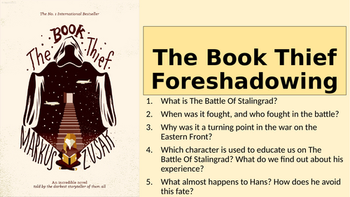 The Book Thief - Foreshadowing