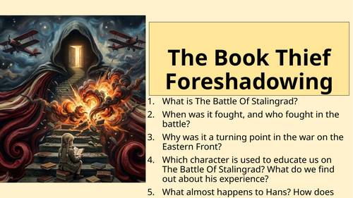 The Book Thief - Foreshadowing