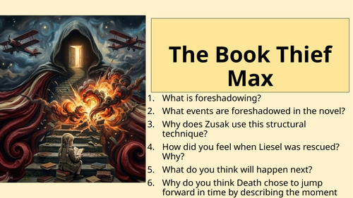 The Book Thief - Max (Analysis IV)