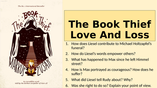 The Book Thief - Love and Loss (Analysis V)